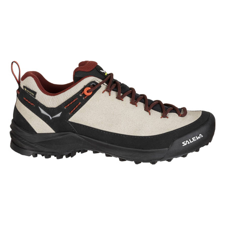 Buty podejściowe damskie Salewa WILDFIRE LEATHER GTX beżowe 00-0000061417_7265