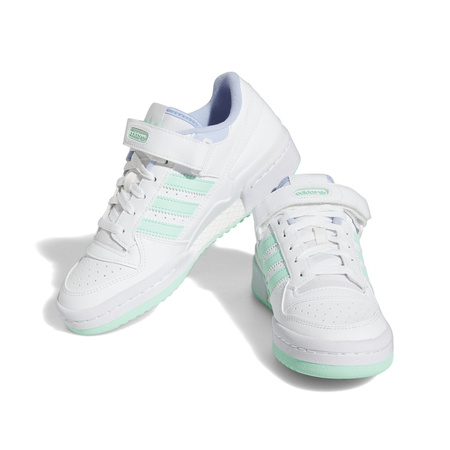 Buty sneakers dziecięce adidas FORUM LOW J białe IG7158