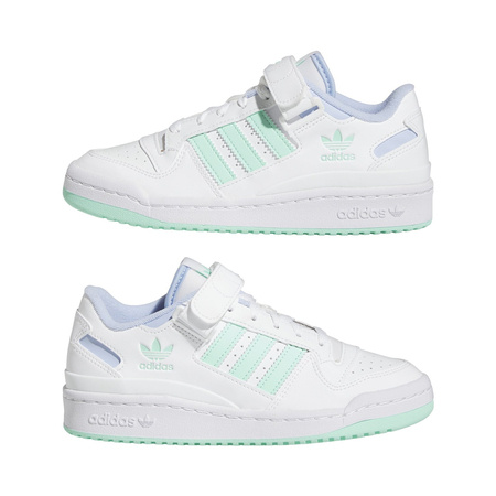 Buty sneakers dziecięce adidas FORUM LOW J białe IG7158