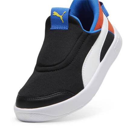 Buty sportowe chłopięce Puma COURTFLEX V3 SLIPTECH PS czarne 39973401