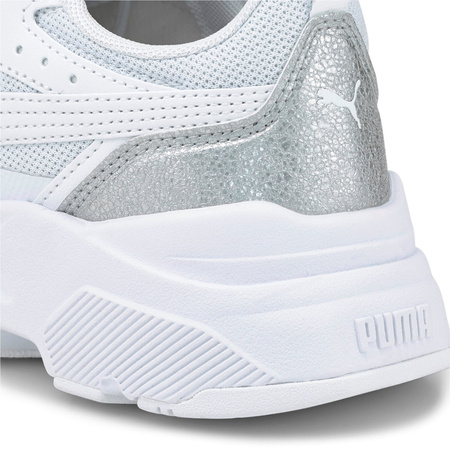 Buty sportowe damskie Puma CASSIA DISTRESSED białe 38764502