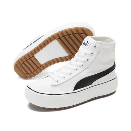 Buty sportowe damskie Puma Kaia Mid CV białe 38440901