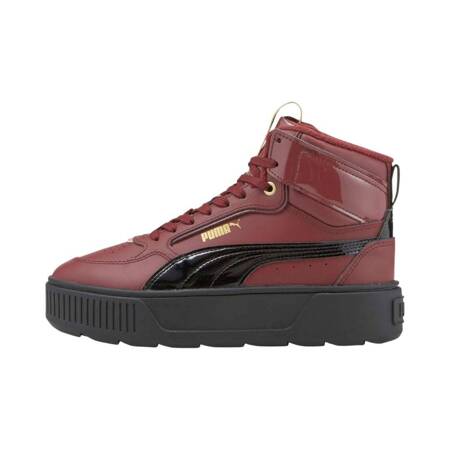 Buty sportowe damskie Puma Karmen Rebelle Mid WTR bordowe 38762402