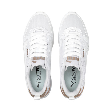 Buty sportowe damskie Puma R78 Metallic Pop białe 38107003