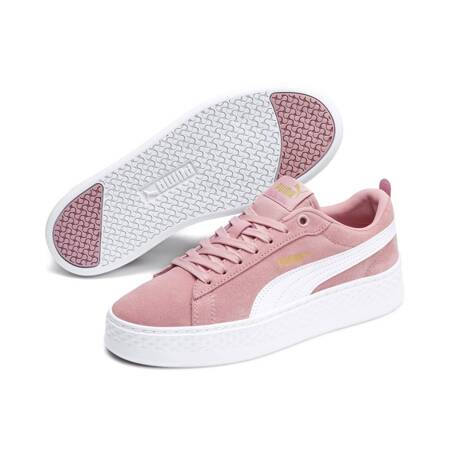 Buty sportowe damskie Puma SMASH PLATFORM SD różowe 36648810