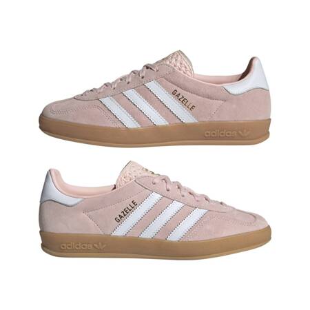 Buty sportowe damskie adidas GAZELLE INDOOR różowe IH5484