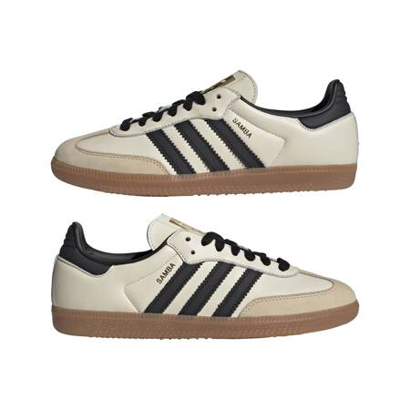 Buty sportowe damskie adidas SAMBA OG beżowe ID0478