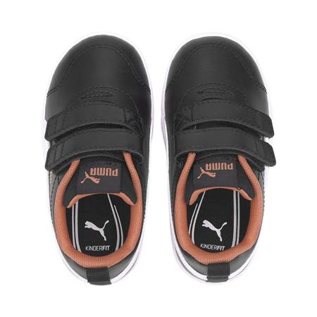 Buty sportowe dziecięce Puma Courtflex V2 V Inf czarne 37154409