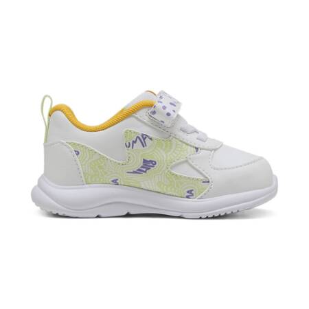 Buty sportowe dziecięce Puma FUN RACER SL SCRIBBLE AC+ INF białe 40087701