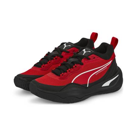 Buty sportowe dziecięce Puma Playmaker Jr czerwone 38735302