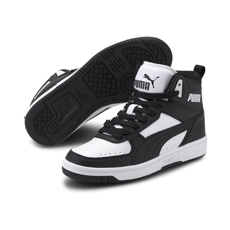 Buty sportowe dziecięce Puma REBOUND JOY JR czarne 37468701