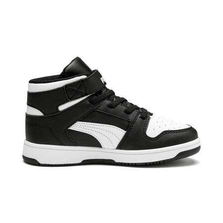 Buty sportowe dziecięce Puma REBOUND LAYUP SL V PS czarne 37048801