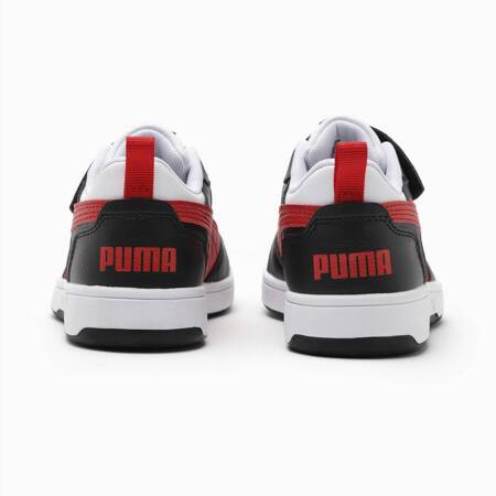 Buty sportowe dziecięce Puma REBOUND V6 LO AC+ PS czarne 39741904