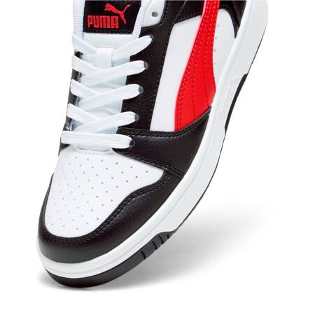 Buty sportowe dziecięce Puma REBOUND V6 LO JR białe 39383304