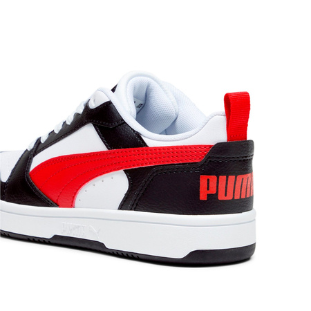 Buty sportowe dziecięce Puma REBOUND V6 LO JR białe 39383304