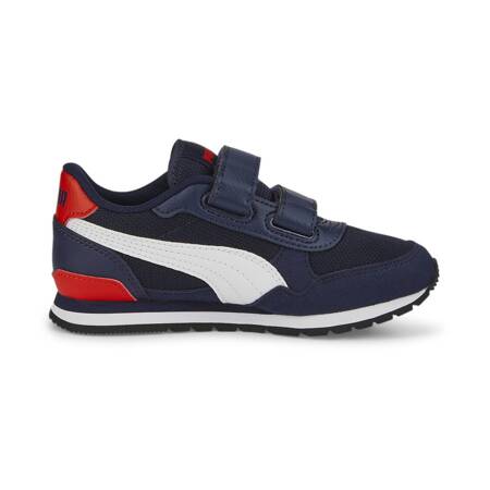 Buty sportowe dziecięce Puma RUNNER V3 granatowe 38551109