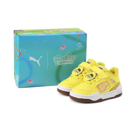 Buty sportowe dziecięce Puma SLIPSTREAM SPONGEBOB 2 AC+ żółte 39164601