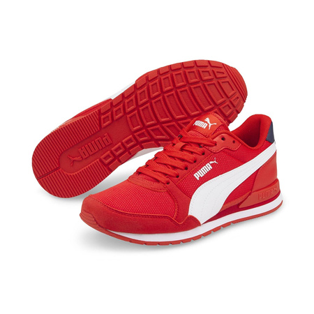 Buty sportowe dziecięce Puma ST RUNNER V3 MESH JR czerwone 38551004