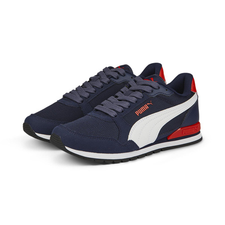 Buty sportowe dziecięce Puma ST Runner V3 Mesh granatowe 38551009