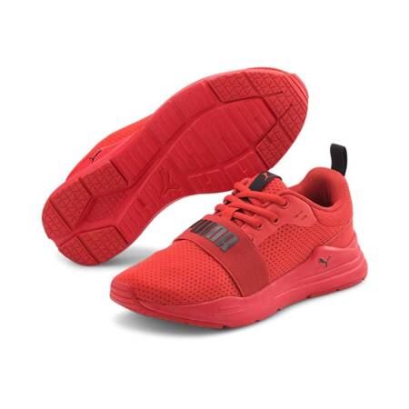 Buty sportowe dziecięce Puma WIRED RUN JR czerwone 37421405