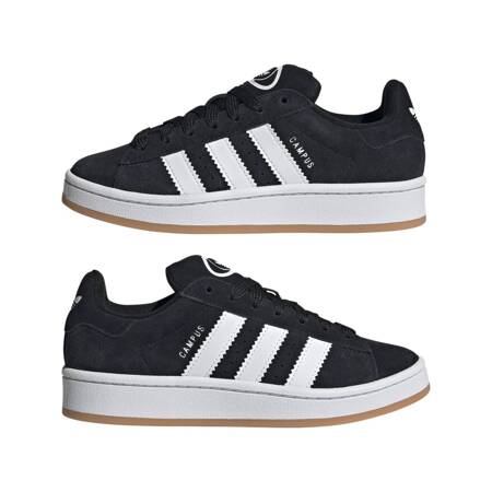 Buty sportowe dziecięce adidas CAMPUS 00S J czarne HQ6638