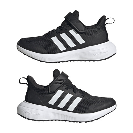 Buty sportowe dziecięce adidas FORTARUN 2.0 EL K czarne IG5387