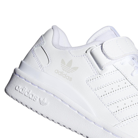 Buty sportowe dziecięce adidas Forum Low J białe FY7973