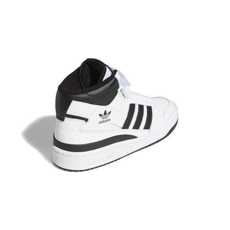 Buty sportowe dziecięce adidas Forum Mid J białe FZ2083