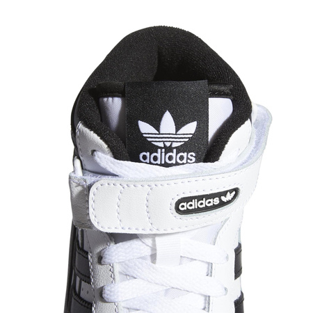 Buty sportowe dziecięce adidas Forum Mid J białe FZ2083