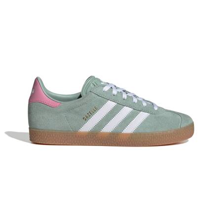 Buty sportowe dziecięce adidas GAZELLE J zielone IG9152