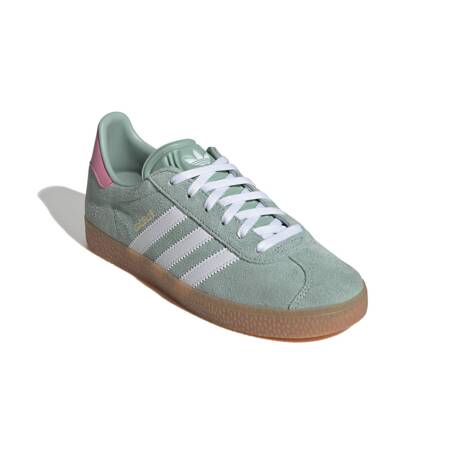 Buty sportowe dziecięce adidas GAZELLE J zielone IG9152