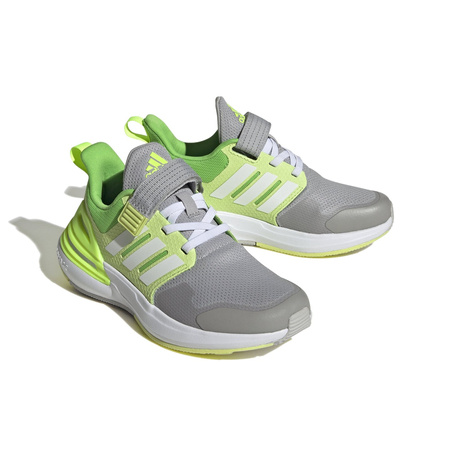 Buty sportowe dziecięce adidas RAPIDASPORT EL K zielone ID2383