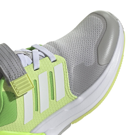 Buty sportowe dziecięce adidas RAPIDASPORT EL K zielone ID2383