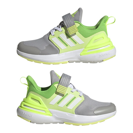 Buty sportowe dziecięce adidas RAPIDASPORT EL K zielone ID2383