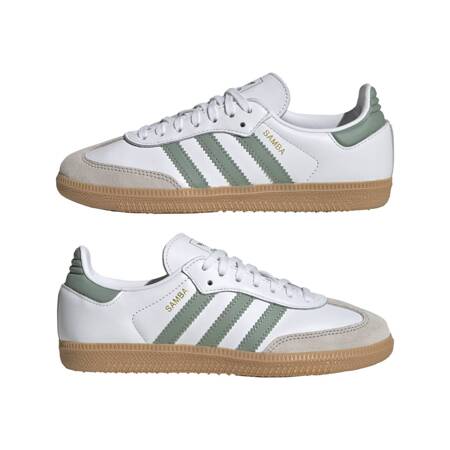 Buty sportowe dziecięce adidas SAMBA OG białe JP5479