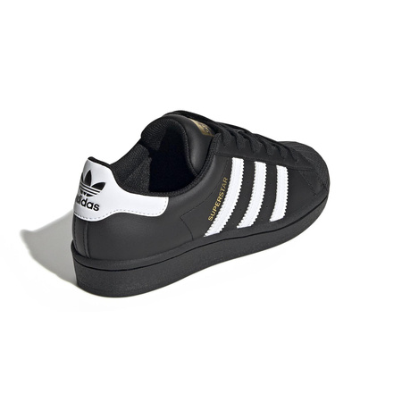 Buty sportowe dziecięce adidas SUPERSTAR J czarne EF5398