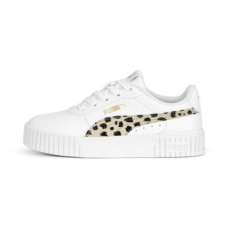 Buty sportowe dziewczęce Puma CARINA 2.0 ANIMAL PS białe 39202501