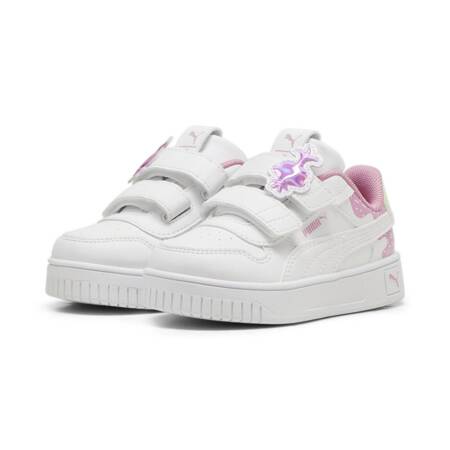 Buty sportowe dziewczęce Puma CARINA STREET TROLLS 2 V INF białe 39890101