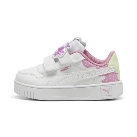 Buty sportowe dziewczęce Puma CARINA STREET TROLLS 2 V INF białe 39890101