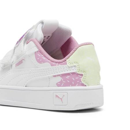 Buty sportowe dziewczęce Puma CARINA STREET TROLLS 2 V INF białe 39890101