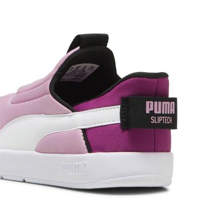 Buty sportowe dziewczęce Puma COURTFLEX V3 SLIPTECH PS różowe 39973403