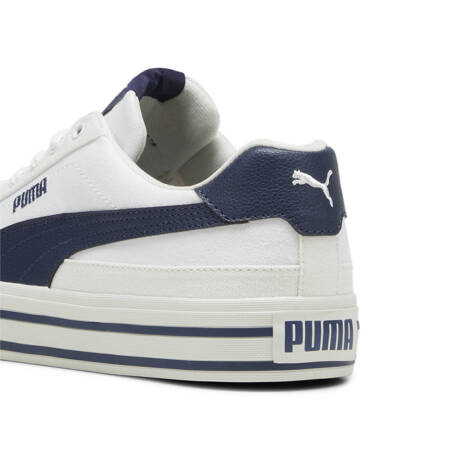 Buty sportowe męskie Puma COURT CLASSIC VULC FS białe 39635304