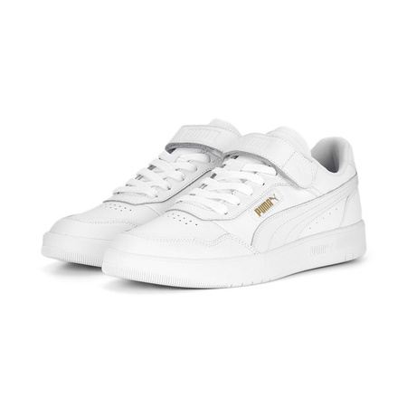 Buty sportowe męskie Puma COURT ULTRA STRAP białe 39098301