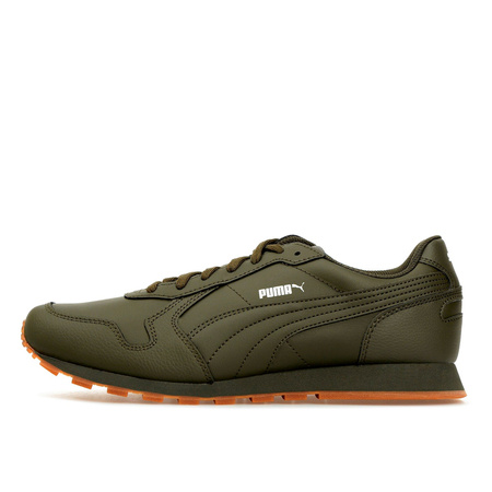 Buty sportowe męskie Puma ST RUNNER FULL L khaki 35913010