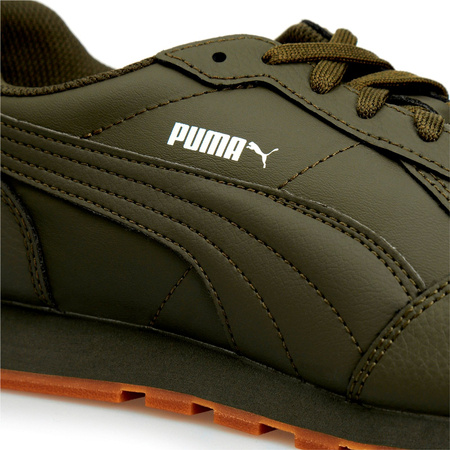 Buty sportowe męskie Puma ST RUNNER FULL L khaki 35913010