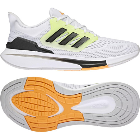 Buty sportowe męskie adidas EQ21 RUN białe GZ6868