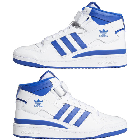 Buty sportowe męskie adidas Forum Mid białe FY4976