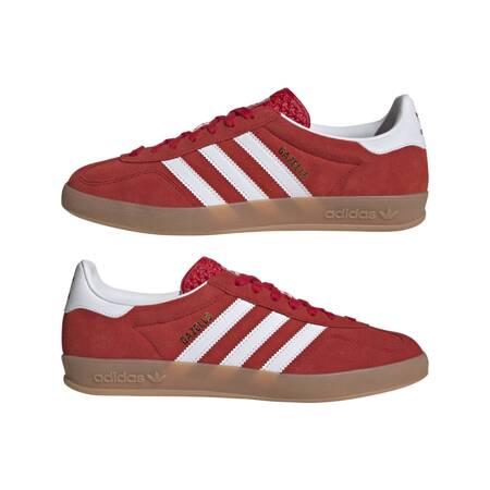 Buty sportowe męskie adidas GAZELLE INDOOR czerwone JI2063