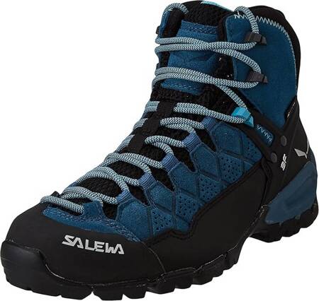 Buty trekkingowe damskie Salewa ALP TRAINER niebieskie 00-0000063433_8195