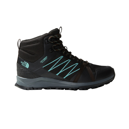 Buty trekkingowe damskie The North Face LITEWAVE FASTPACK II MID czarne NF0A47HFU3B